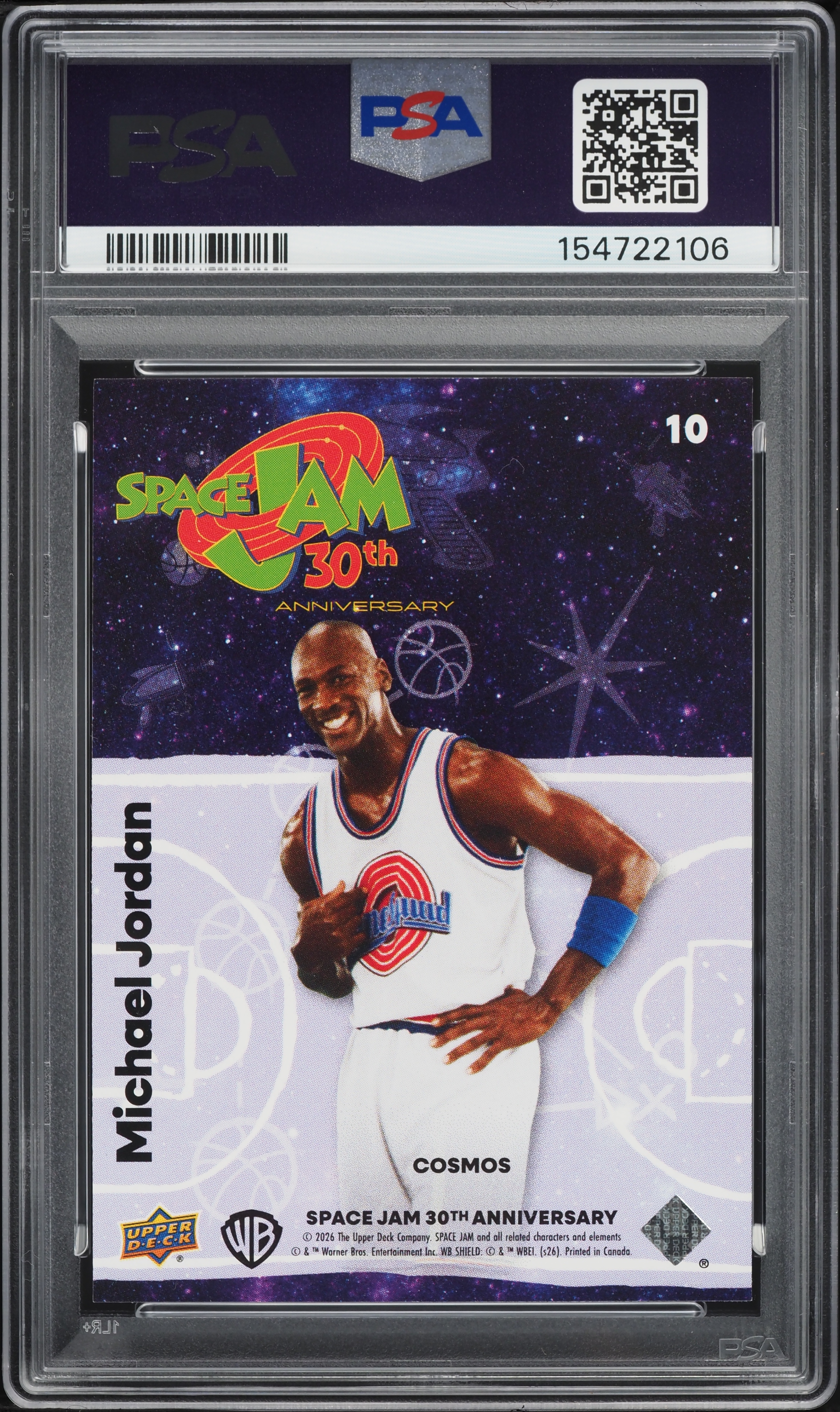 2026 Upper Deck Space Jam 30th Anniversary Cosmos Michael Jordan