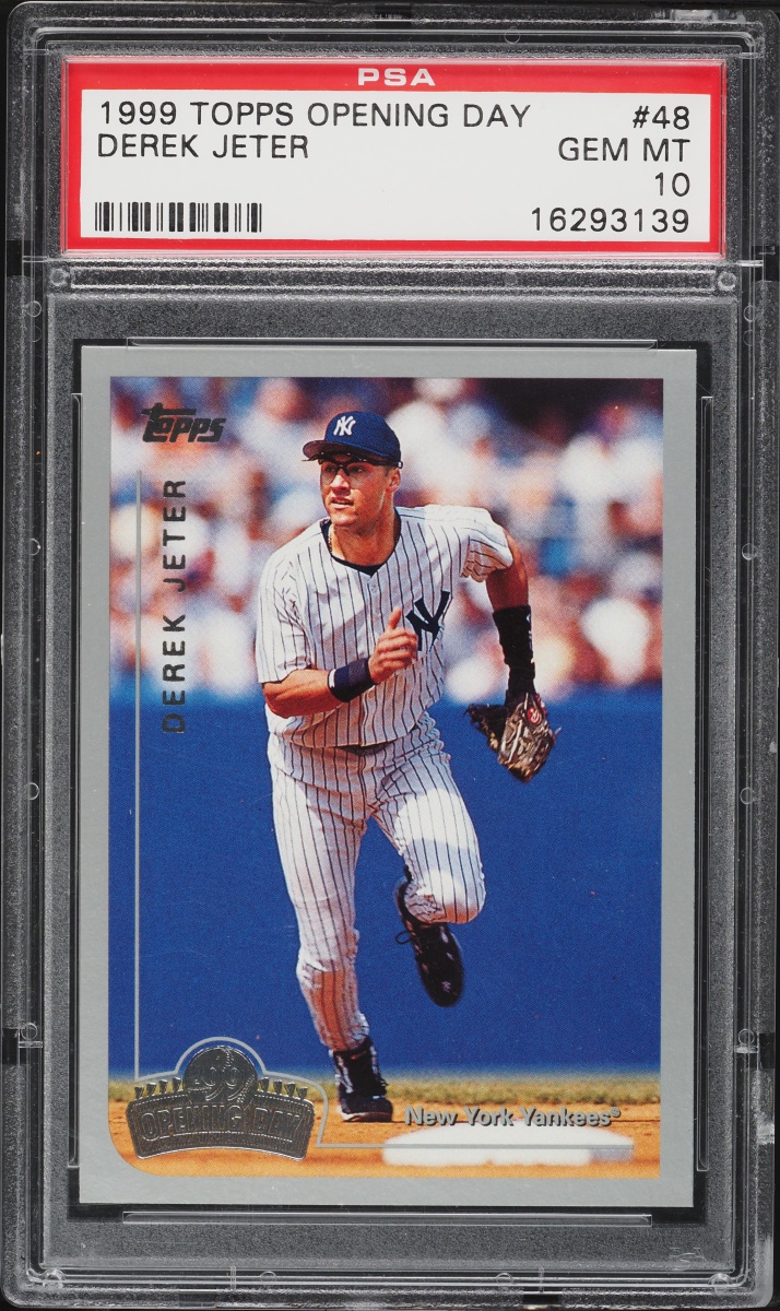 1999 Topps Opening Day Derek Jeter #48 PSA 10 GEM MINT