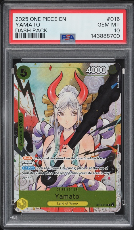 2024 One Piece Japanese Promo Official Event Prize SR Yamato #OP04