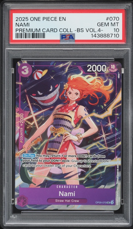 2025 One Piece Japanese Premium Card Collection Best Selection Vol