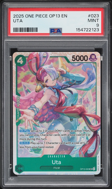 2025 One Piece Japanese Heroines Edition Alt Art Parallel Uta