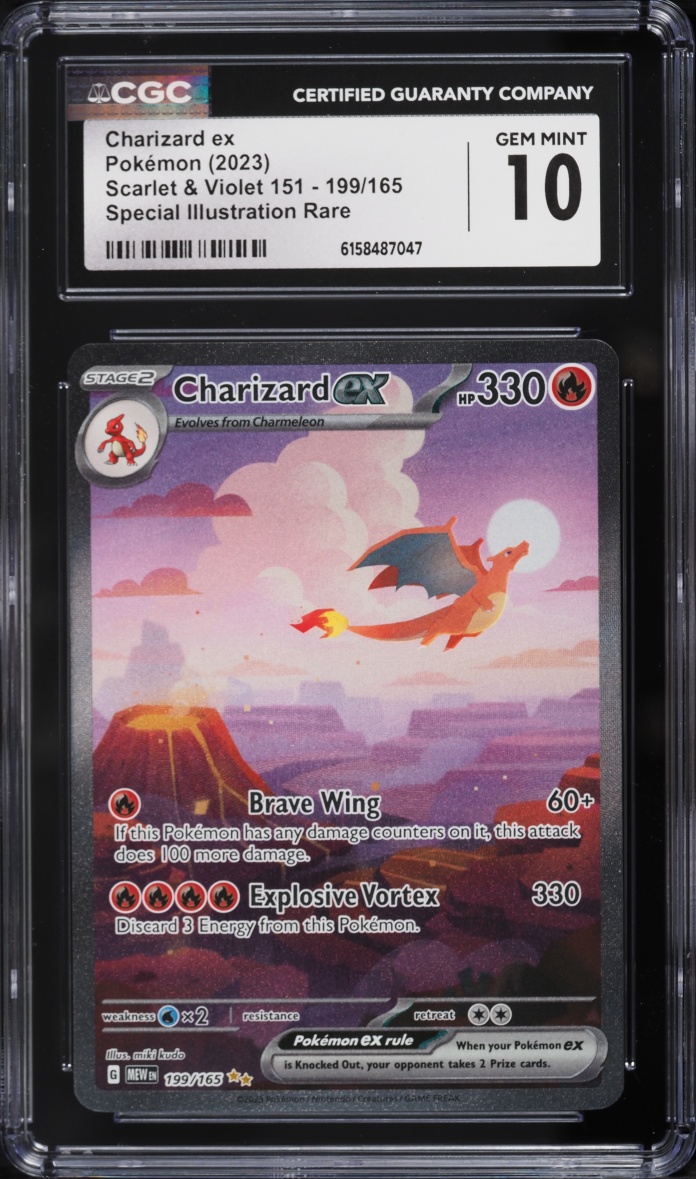 2023 Pokemon Scarlet & Violet 151 Charizard ex Special
