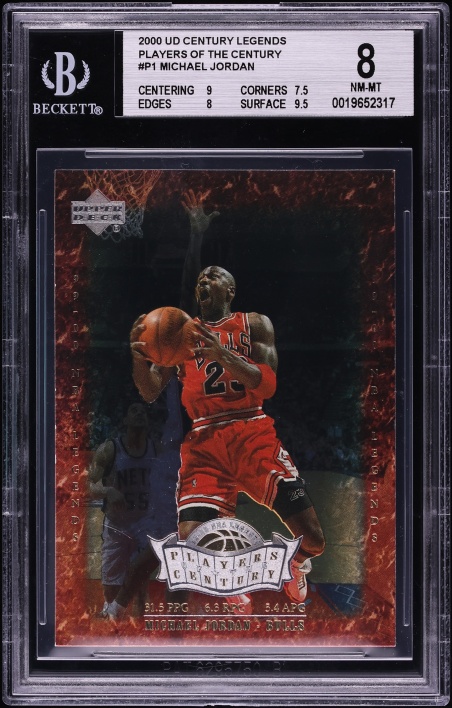 2000 UD Legends Legendary Jersey Michael Jordan PATCH PSA/DNA 10