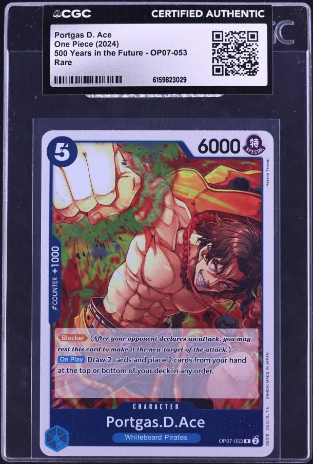 2024 One Piece Japanese Premium Leaders Colle. Portgas D. Ace