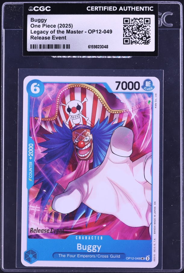 2025 One Piece 2nd Anniversary Set Leader Buggy #OP09-042 PSA 10