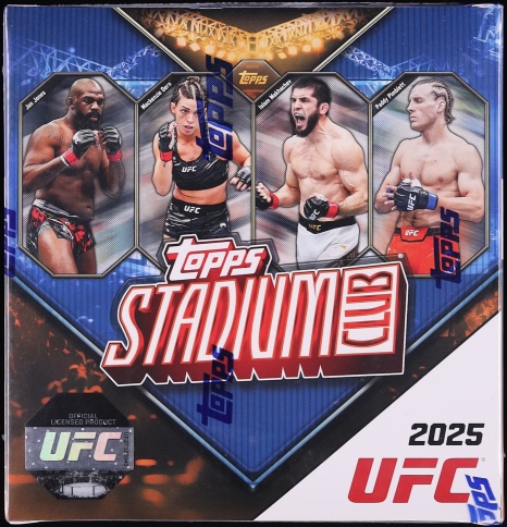 2025 Topps Stadium Club UFC Sealed Mega Box, 6ct Packs