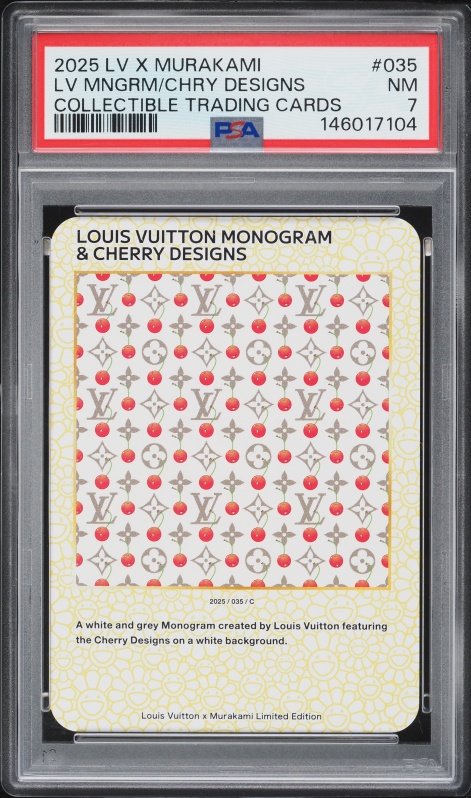 ルイヴィトン 村上隆 MONOGRAM&CHERRY DESIGNS psa10 2025 Louis