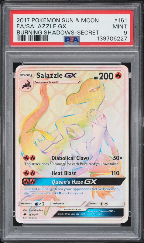 sophocles pokemon card price Sophocles Full Art Trainer Burning Shadows 146/147 PSA 7 – TBC Games