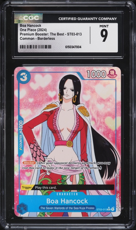 2025 One Piece Japanese Promo EX Vol.2 Alt Art Boa Hancock #P-066