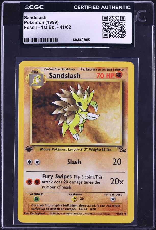 first edition fossil pokemon cards PSA Set Registry: Collecting the 1999 Pokmon Fossil 1st Edition Card Set