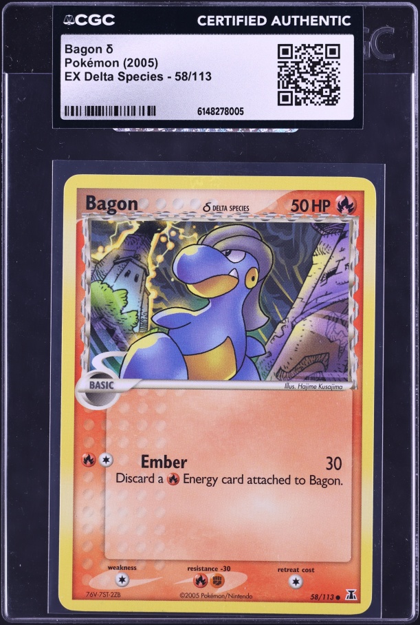 2005 Pokemon EX Delta Species Reverse Holo Dragonair #42 CGC 10 GEM MINT on Fanatics Collect 2005 Pokemon EX Delta Species Reverse Holo Dragonair #42 CGC 10 GEM MINT on Fanatics Collect