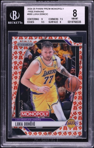 2024 Select Concourse Black Finite Luka Doncic 1/1 #56 PSA 10 GEM