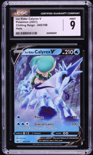 pokemon calyrex card POKMON GAME S8b 281/184 UR Shadow Rider VMAX proof acrylic case and featuring a striking image of the captivating character Calyrex | Crown Zenith |