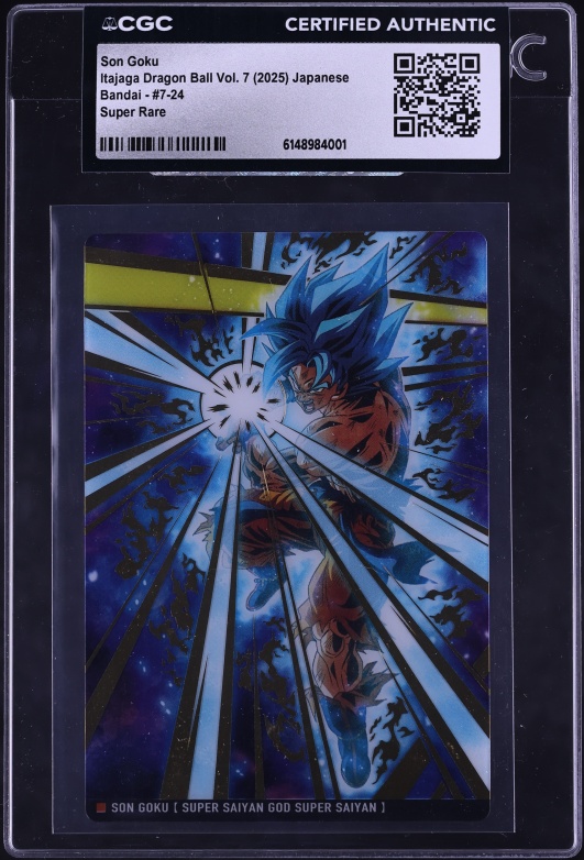 2023 Dragon Ball Japanese Itajaga Volume 3 Son Goku #3-31 PSA 10