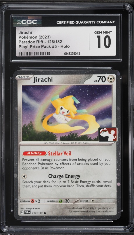 2019 Pokemon Japanese Tag Team GX: Tag All Stars Holo Jirachi #90