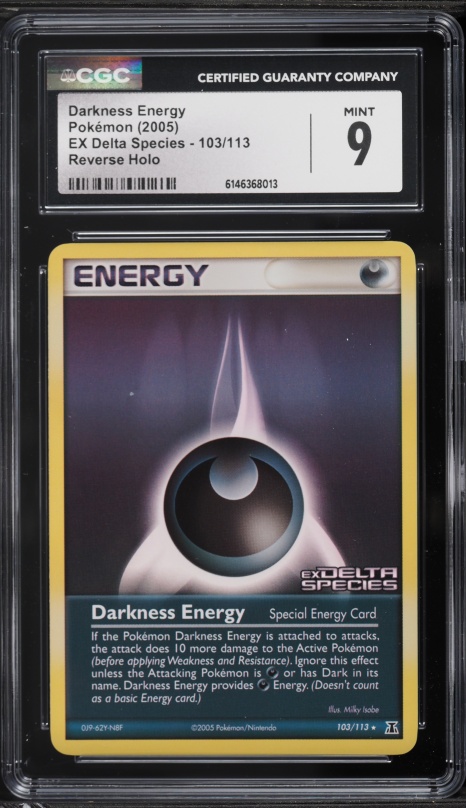 2021 Pokemon Japanese 25th Anniversary Collection Holo Darkness Energy CGC  10 PERFECT on Fanatics Collect