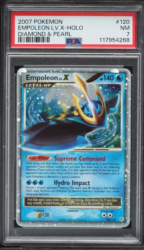 2007 Pokemon Japanese Diamond & Pearl Constructed Holo Dialga Lv.X
