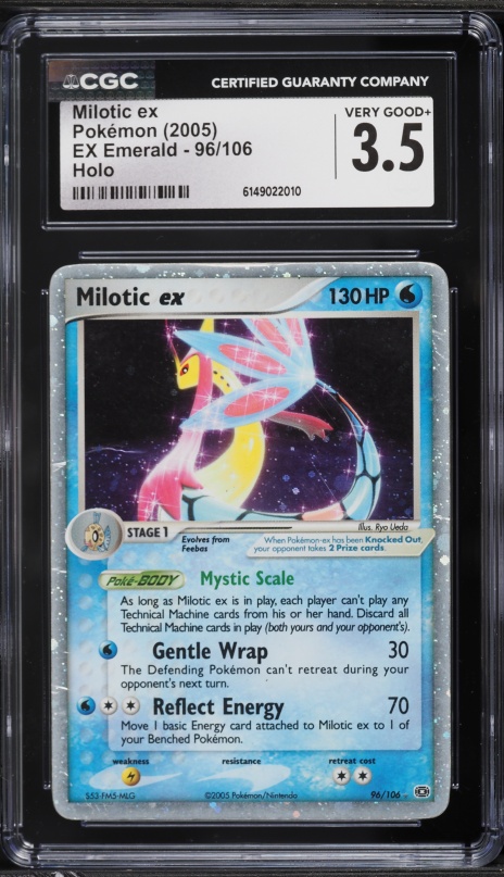 pokemon card resin coasters Single Pokémon Cards: Mawile V + Milotic ex + Regieleki V | Japanese main image 1