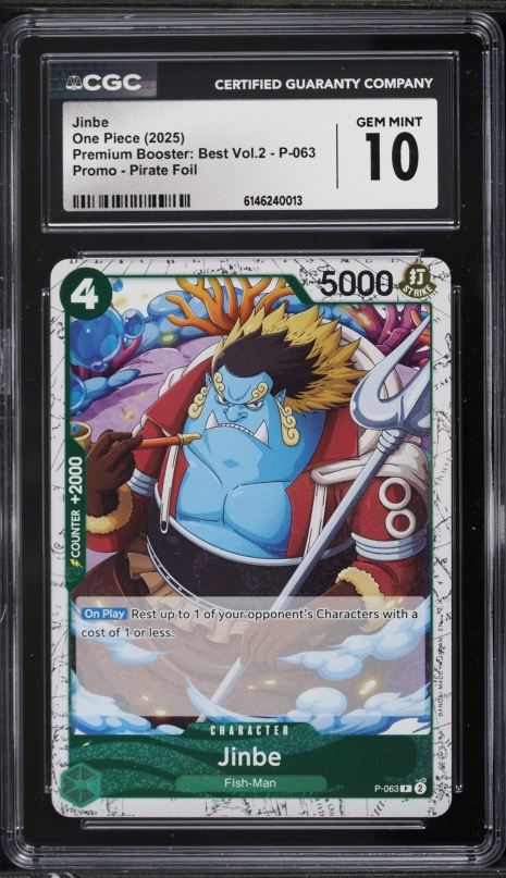 2022 One Piece Japanese Premium 25th Anniversary Jinbe #ST01-005