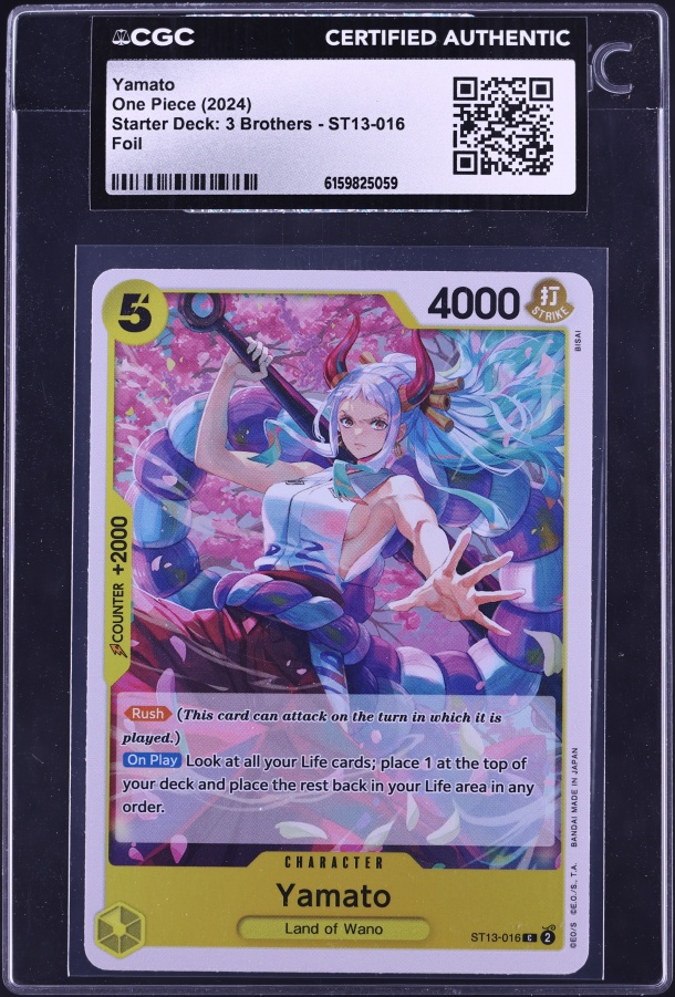 2024 One Piece Promo Championship Event Pack Alt Art Yamato #P-046