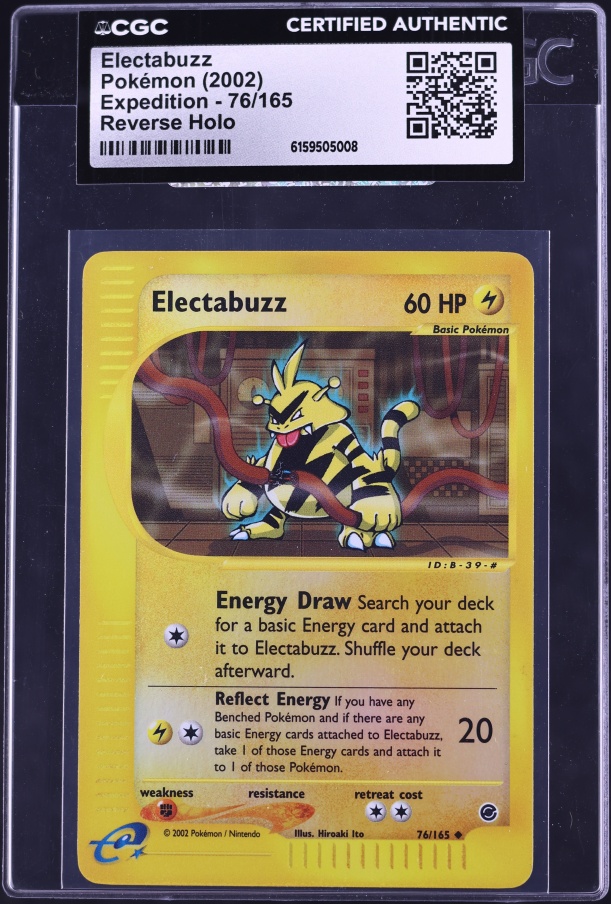 electabuzz pokemon the first movie card PSA10 - 1999 Pokemon main image 1