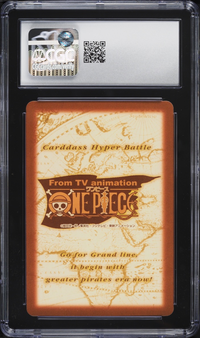 1999 One Piece Japanese Carddass Hyper Battle First Stage Luffy #C05 CGC 10 GEM MINT