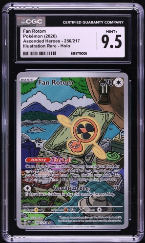 2025 Pokemon Japanese Mega Dream ex AR Fan Rotom #213 CGC 10 GEM MINT on  Fanatics Collect