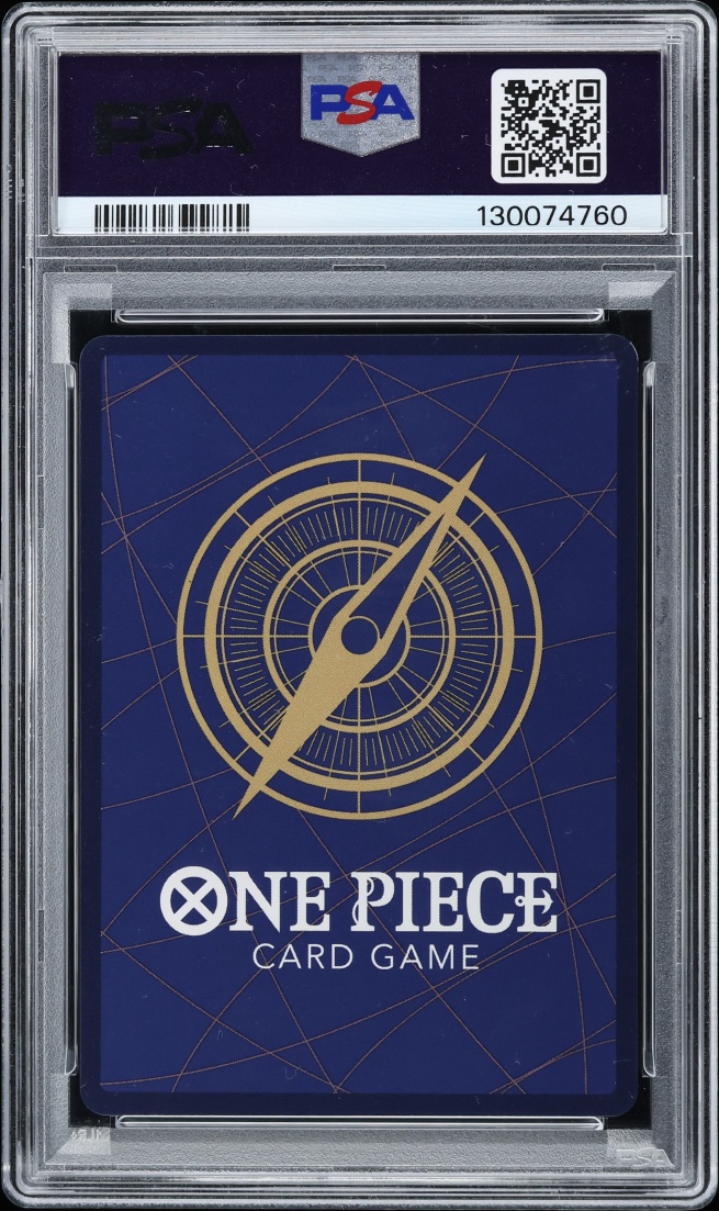 2025 One Piece Fist Of Divine Speed 3rd Anniversary Silver Monkey D. Luffy #OP05-119 PSA 9 MINT