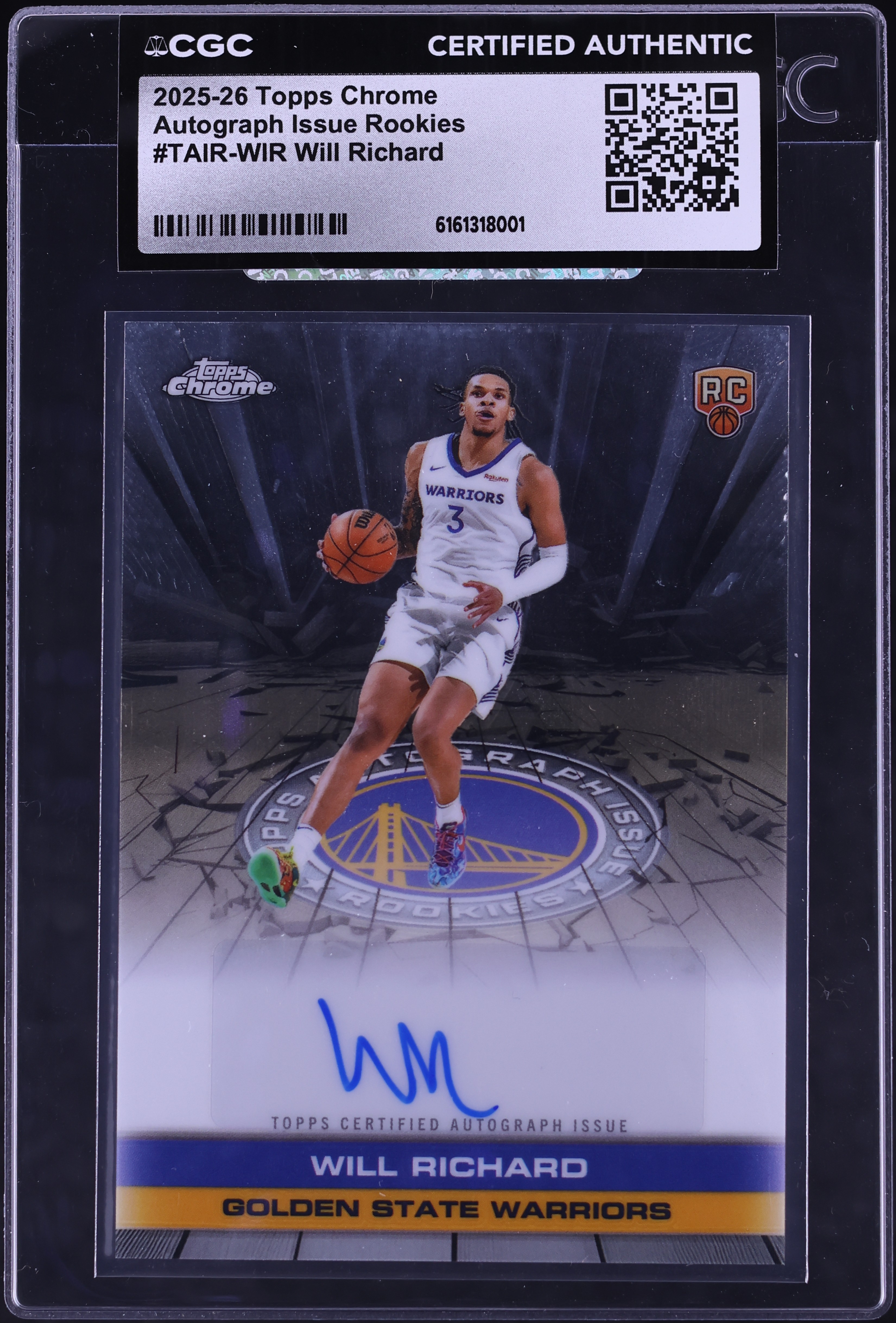 Will Richard ウィル・リチャード Topps Chrome Next Stop 2025-26