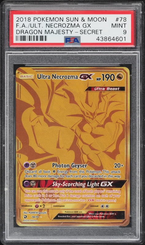 pokemon dragon majesty gold card New Version of Ultra Necrozma-GX in 'Dragon Majesty!' - PokeBeach You may play as many Item cards as you like during your turn (before your attack) Pokemon Ultra Necrozma GX 78/70