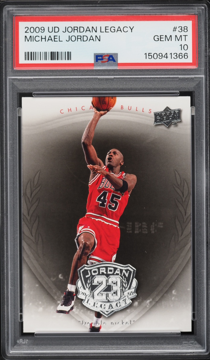 2009 Upper Deck Legacy Michael Jordan #38 PSA 10 GEM MINT