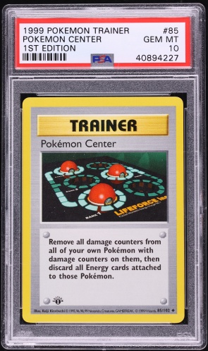 1999 pokemon trainer cards value Potion - 1st Edition Shadowless Authentic Pokemon Pokemon Base Set common card featuring Charmander (#93) Pokemon Center 1999 Pokemon Game