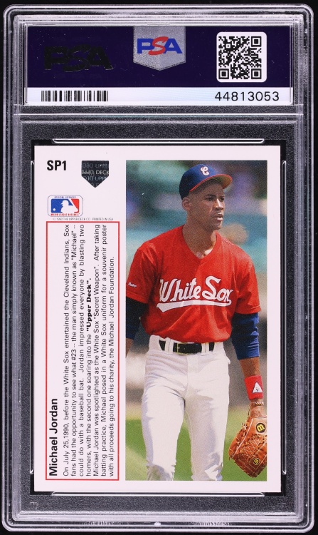 1991 Upper Deck Michael Jordan ROOKIE #SP1 PSA 9 MINT