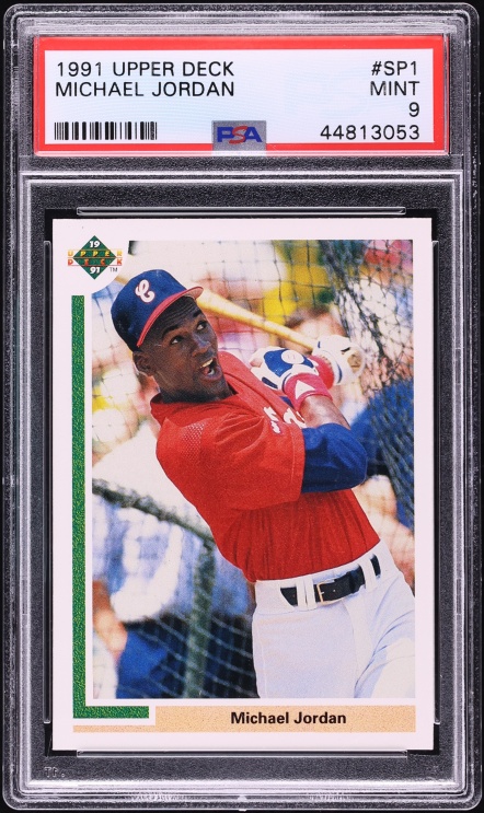 1991 Upper Deck Michael Jordan ROOKIE #SP1 PSA 9 MINT
