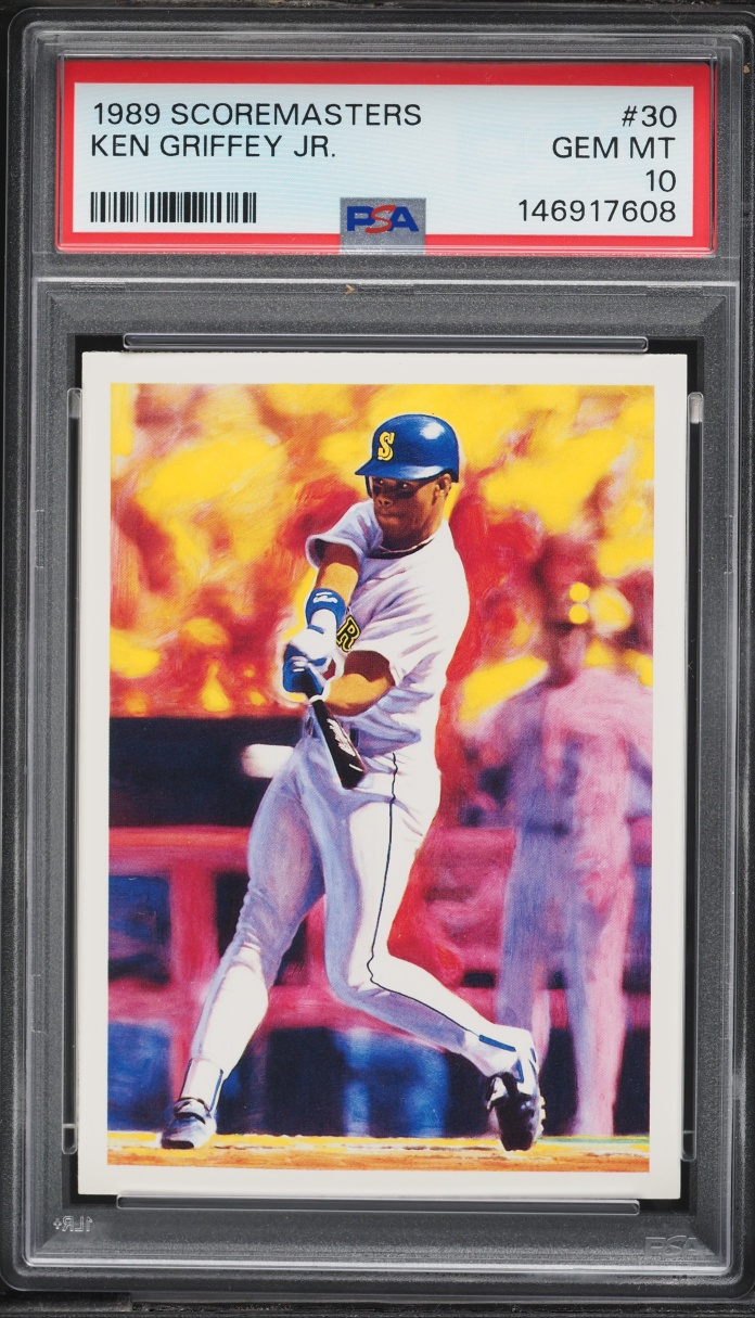 1989 Scoremasters Ken Griffey Jr. ROOKIE #30 PSA 10 GEM MINT