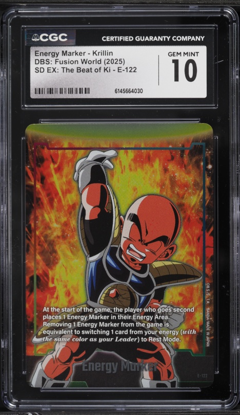 2025 DBS Fusion World Japanese Promo Pack 7 Gold Energy Marker