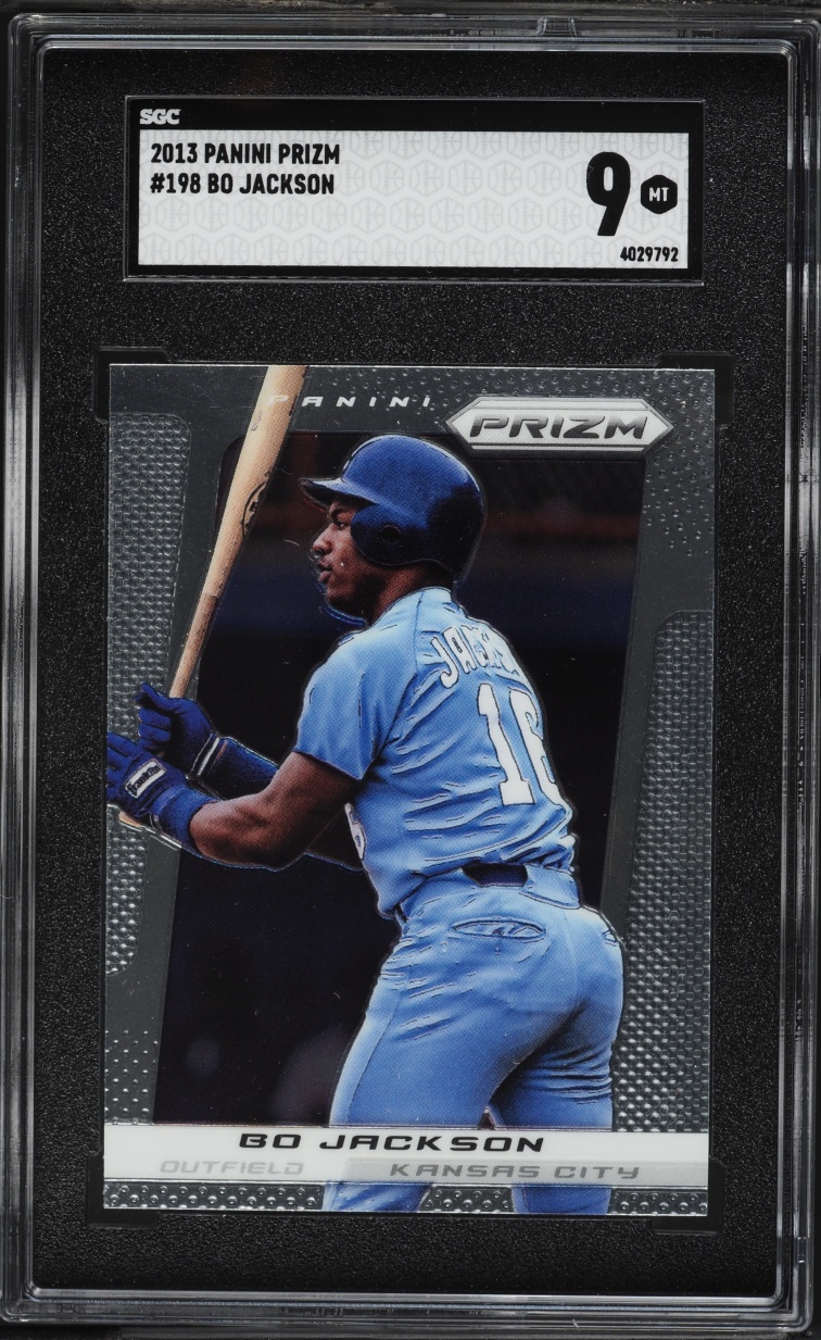 2013 Panini Prizm Bo Jackson #198 SGC 9 MINT
