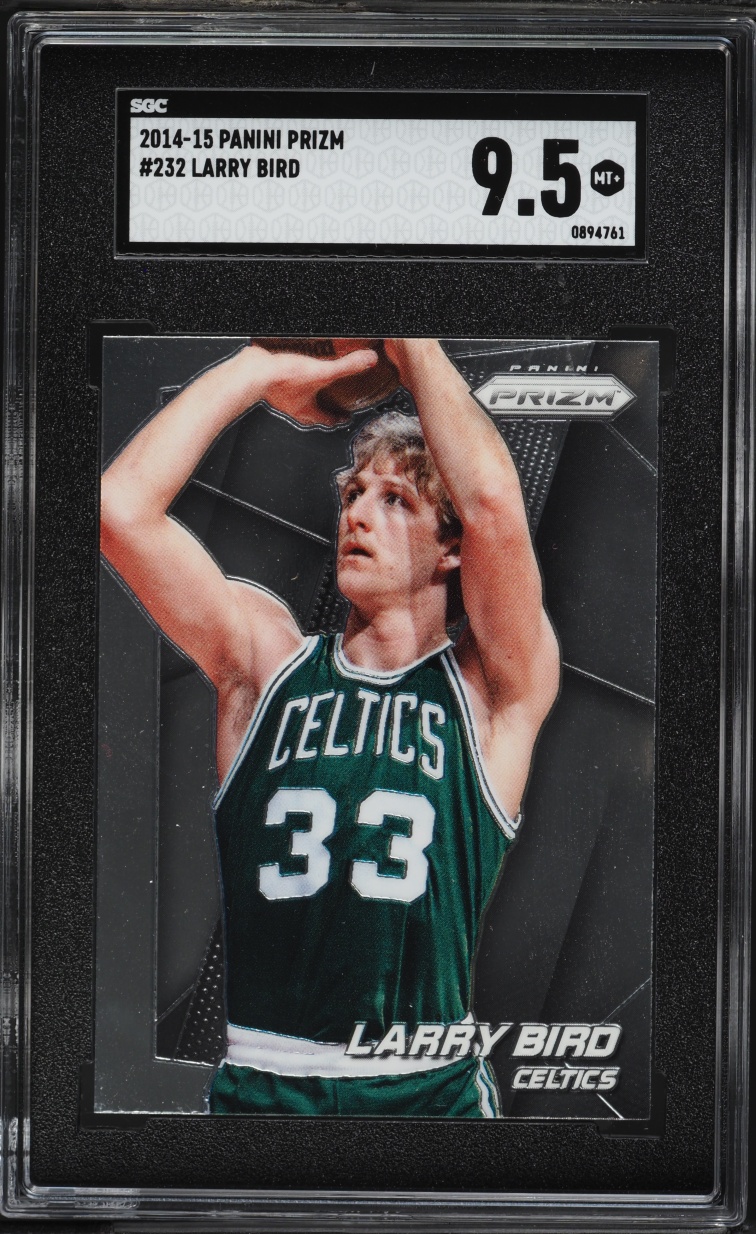 2014 Panini Prizm Larry Bird #232 SGC 9.5 MINT+