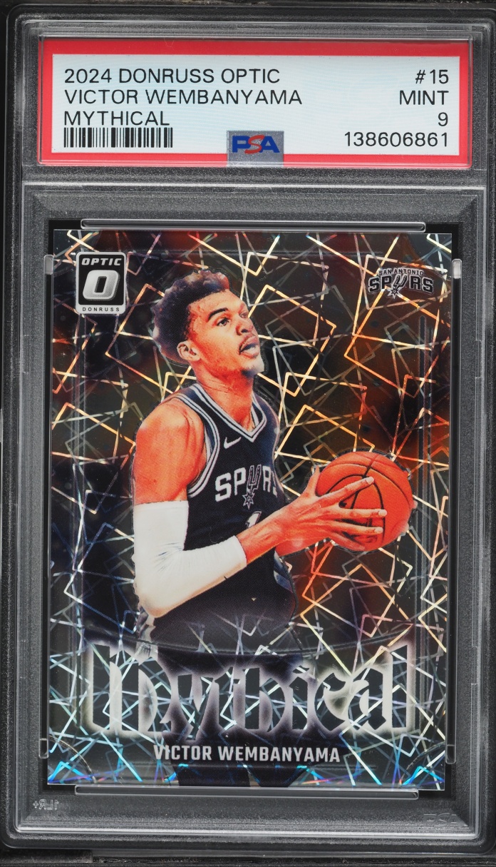 2024 Donruss Optic Mythical Victor Wembanyama #15 PSA 9 MINT