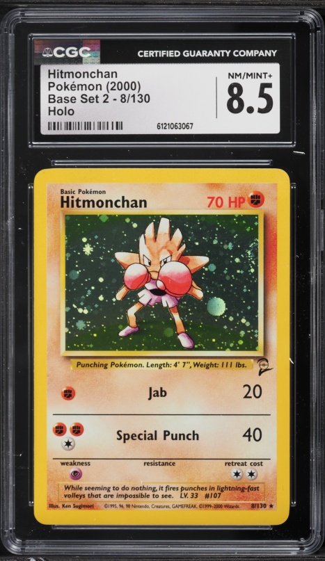hitmonchan pokemon card price Base Set 2 A recent pickup from a vintage lot! The holo hits different on this card. Pretty clean besides some scratches and a frontline Neo Destiny Unlimited Type Hitmonchan - SV2a: Pokemon Card