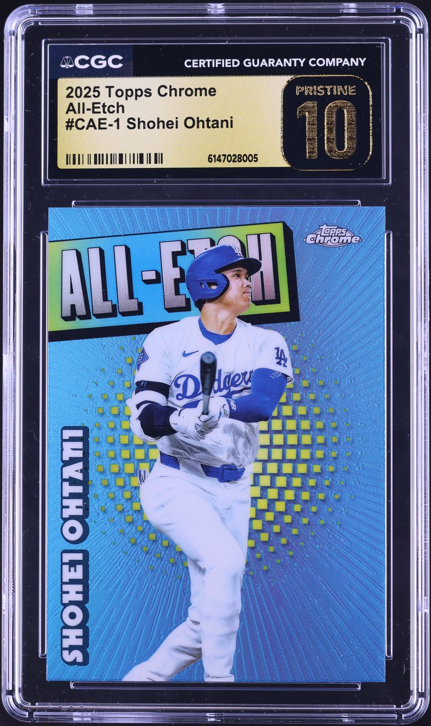 2025 Topps Chrome All-Etch Shohei Ohtani #CAE-1 CGC 10 PRISTINE