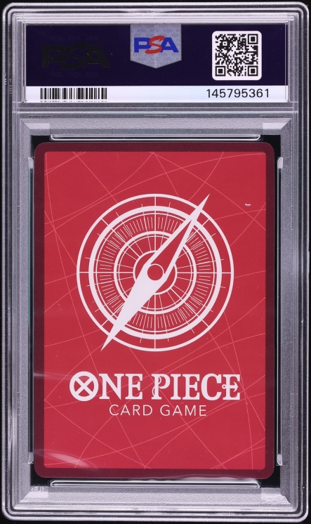 2022 One Piece Japanese Premium 25th Anniversary Manga Art Roronoa Zoro L #OP01-001 PSA 9 MINT