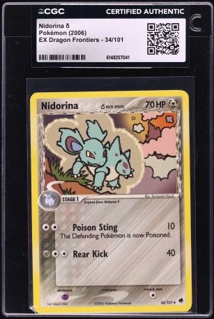 nidorina pokemon card Pokémon TCG 55/110 Legendary Collection Reverse Holo PSA 8 – CollectalldayUs Evolves from Nidoran Type Nidorina #EVO8 Prices | Pokemon