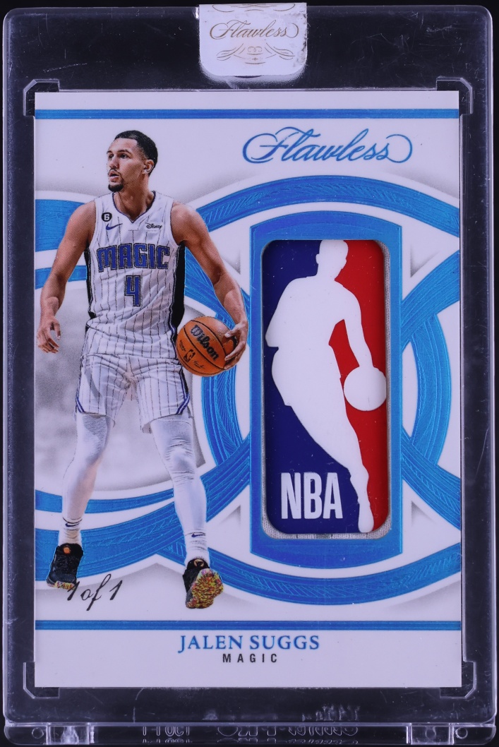 2024 Panini Flawless Platinum Jalen Suggs NBA LOGOMAN PATCH 1/1 #LMG-JSG