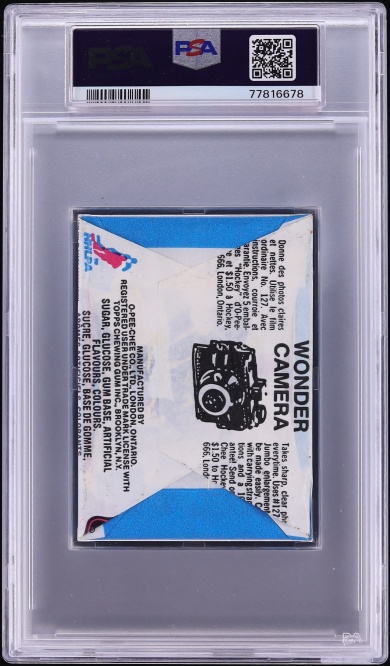 1979 O-Pee-Chee Hockey Wax Pack PSA 5 EX