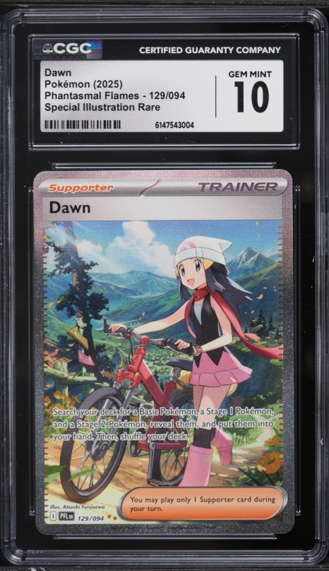 2025 Pokemon Japanese Mega Inferno X SAR Dawn #115 CGC 10 GEM MINT