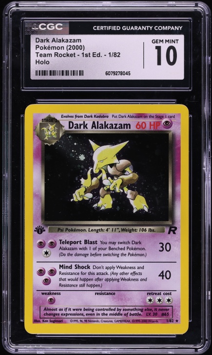 first edition alakazam pokemon card Alakazam · Base Set First Edition #1 main image 0