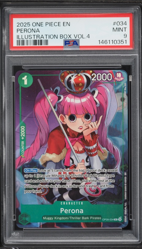 2025 One Piece Japanese Legacy Of the Master Alt Art Perona #034