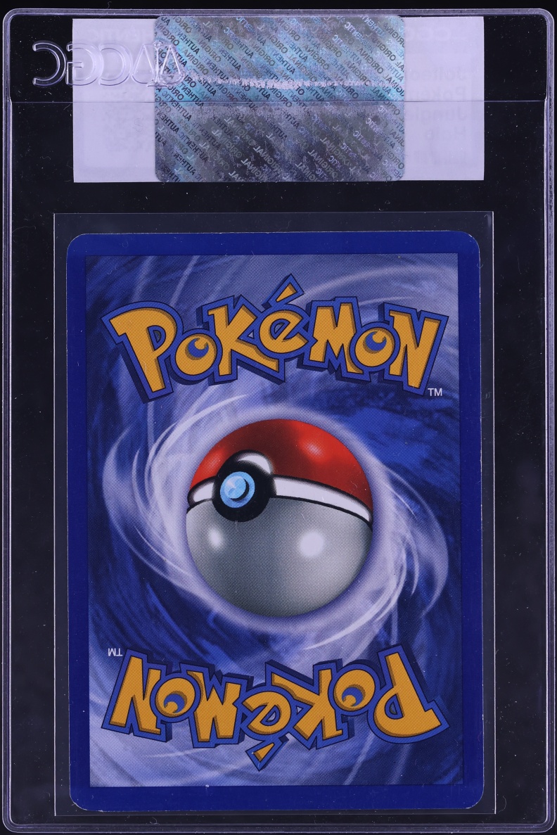 1999 Pokemon Jungle Holo Jolteon #4 CGC AUTH