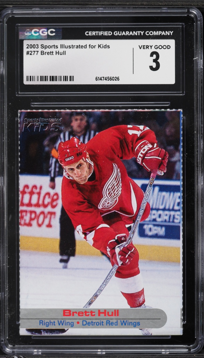 2003 Sports Illustrated For Kids Brett Hull #277 CGC 3 VG
